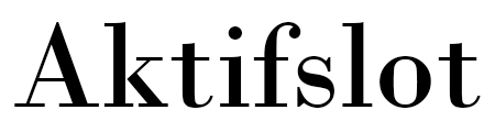 Aktifslot